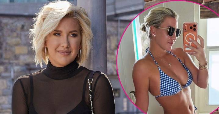 Savannah Chrisley Shows Off Her Assets in Tiny Blue String Bikini After Losing 25 Pounds on Weight
