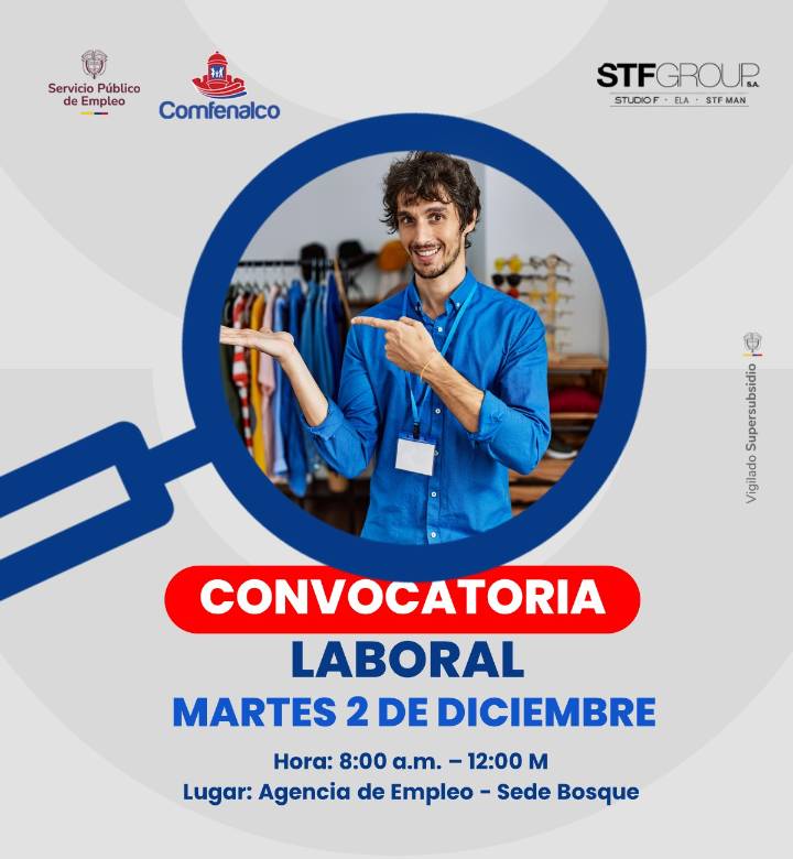Hoy convocatoria laboral de Comfenalco Cartagena