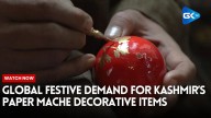 How Christmas festivities across the globe impact Kashmir’s Paper Mache business and Artisans