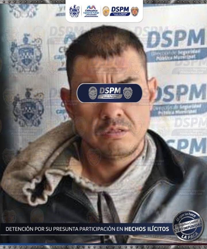 Detienen a presunto responsable de robo en la Nombre de Dios