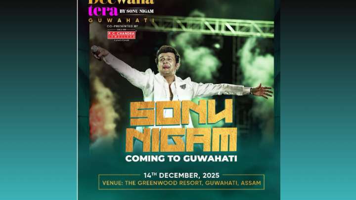 Sonu Nigam to kick off ‘Deewana Tera Tour’ in Guwahati on December 14