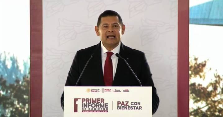 Alejandro Armenta destaca reducción de delitos en Puebla: ‘la paz se construye con justicia’