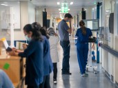 Number of flu patients in hospital at record level for time of year