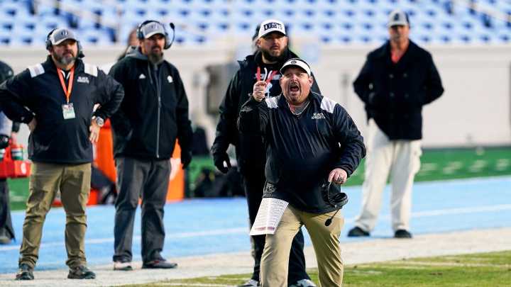 Robbinsville football coach Lucas Ford talks about his…