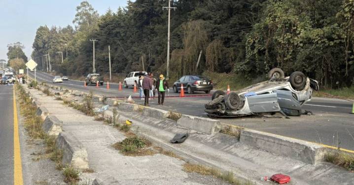 Accidentes simultáneos en Toluca–Tenango dejan dos personas sin vida: Qué pasó, avenidas afectadas por el tráfico