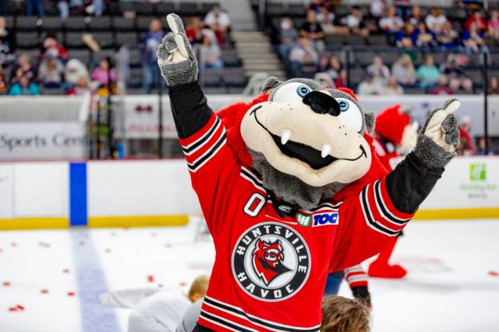 Huntsville Havoc booster club leads Teddy Bear Toss in honor of late fan