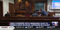 Teen charged with bringing gun to Preble High School appears in court