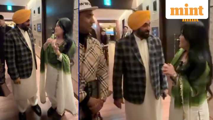 Viral video: Korean woman stuns CM Bhagwant Mann with proper Punjabi
