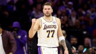 Luka Doncic reflects on second child's birth after Lakers win