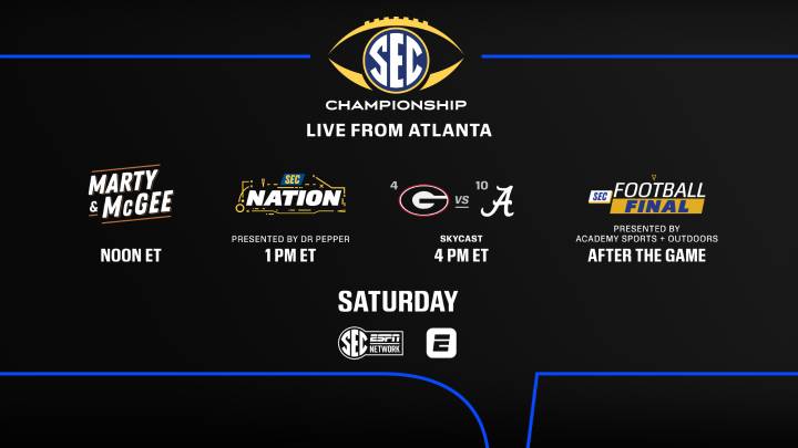 SEC Network spotlights wall-to-wall coverage surrounding 2025 SEC Championship, beginning Dec. 4