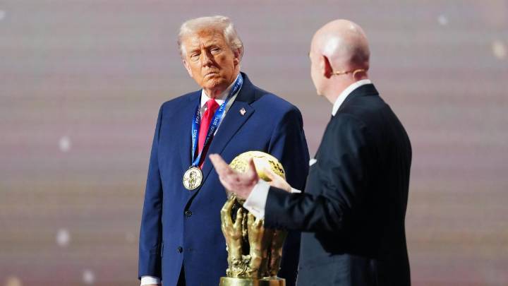 Trump acapara el protagonismo absoluto en el sorteo del Mundial