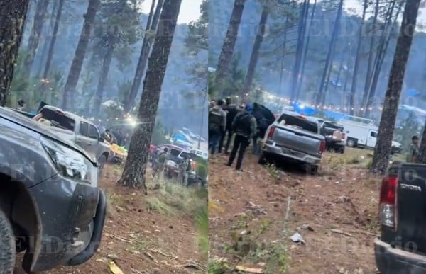 Video.- Filtran videos de sujetos armados acampando en Guadalupe y Calvo