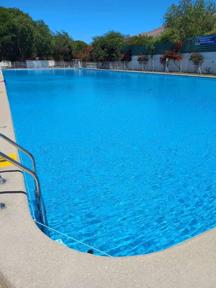 PUCOBRE FINALIZA LOS TRABAJOS DE APOYO PARA LA MANTENCIÓN Y HABILITACION DE LA PISCINA MUNICIPAL DE TIERRA AMARILLA