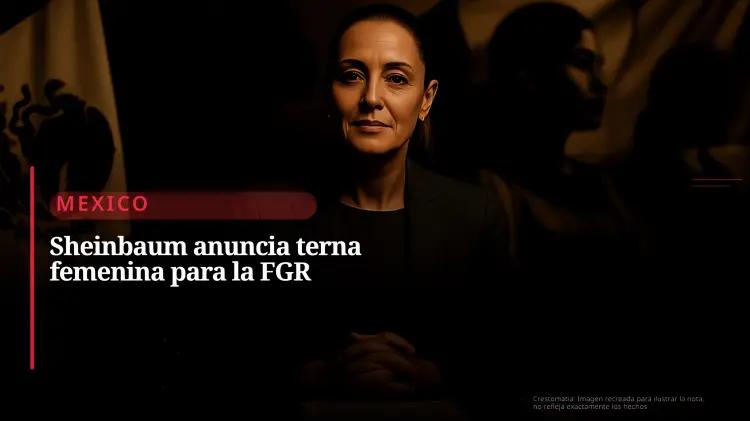 Sheinbaum envía terna de mujeres al Senado para reforzar la equidad de género en la justicia