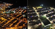 Pintan Manizales de blanco: fotos del cambio de color del alumbrado público, han modernizado 23 mil luminarias