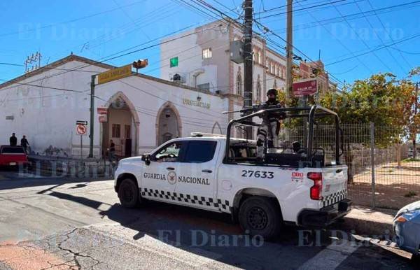 Fuerte operativo en el Hospital Central