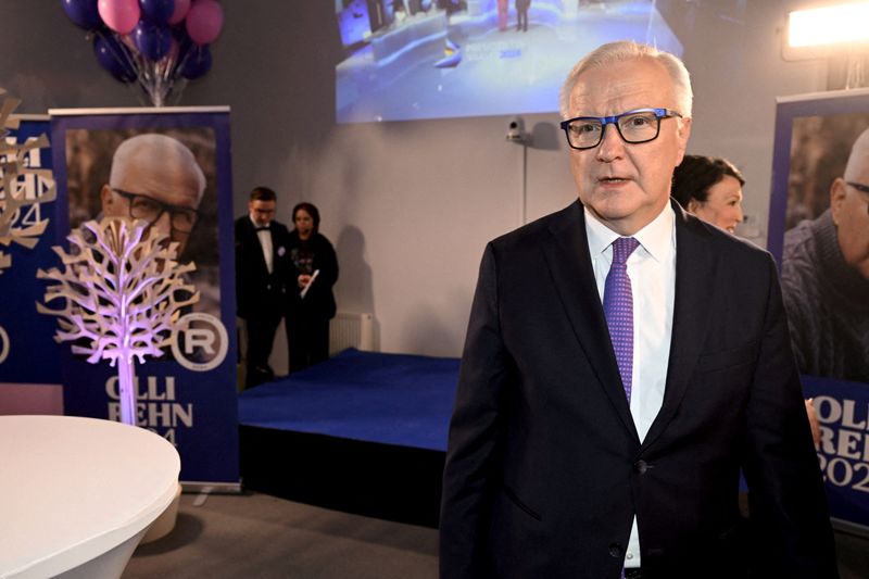 ECB's Rehn sees downside risks to inflation, urges action on Ukraine funding