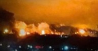 Russia in flames as huge fire erupts at major refinery after massive Ukraine drone attack 