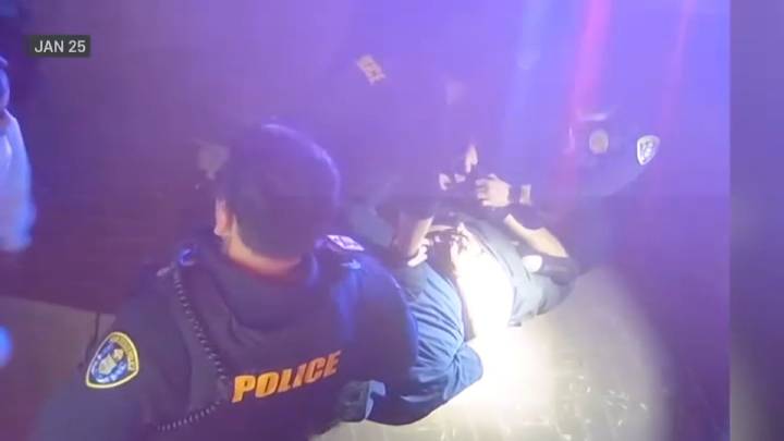 Security video shows death of man restrained by police