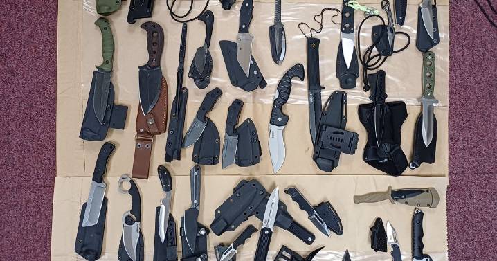 More than 100 knives found in storage container in Nottingham suburb