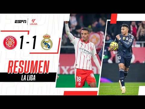 Dónde ver el resumen de Real Madrid vs. Girona por fecha 14 de LaLiga