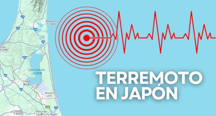 Terremoto de 7.6 grados en Japón: alerta de tsunami y revisión en centrales nucleares del norte del archipiélago