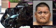 Man accused of ramming cars before hiding from police in Mesa