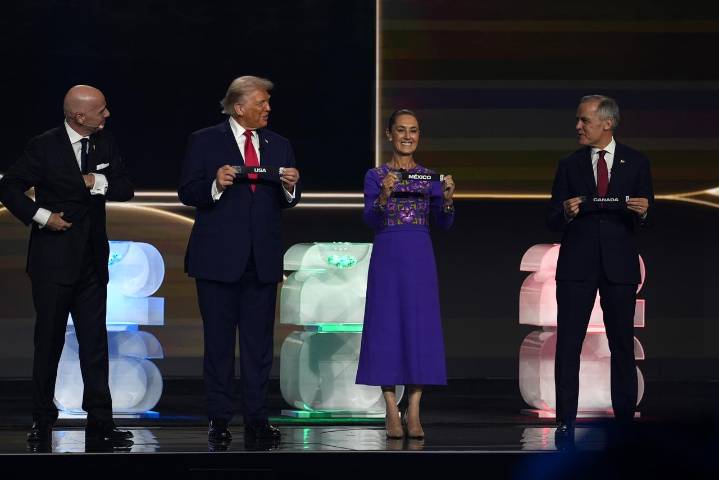 Estamos orgullosos y orgullosas de recibir por tercera vez la Copa Mundial. tenemos un pueblo extraordinario: presidenta Claudia Sheinbaum en sorteo FIFA 2026.