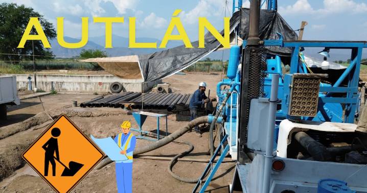 Concluyen nuevo pozo en Autlán para abastecer de agua a seis mil habitantes