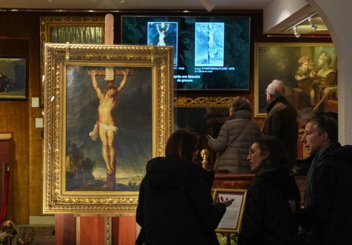 Subastan pintura perdida de Rubens sobre la crucifixión de Jesús en 2,7 millones de dólares