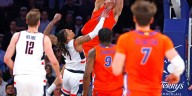 Gators continue to show fight in a 77-73 loss to No. 5 UConn in the Jimmy V Classic