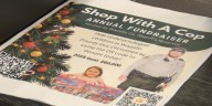 Local business fundraises to support Shop with a Cop program
