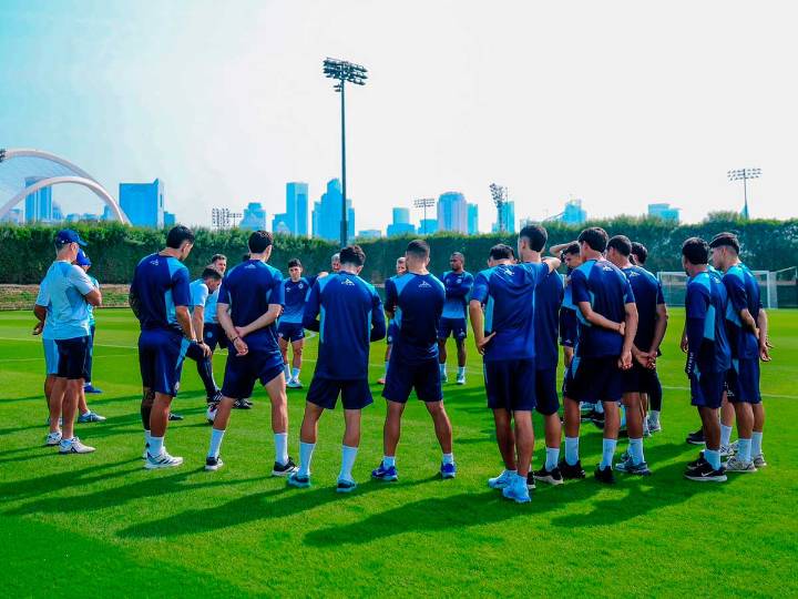 Cruz Azul tuvo su primer entrenamiento en Qatar