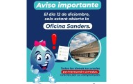Mañana, atenderá JMAS solo en oficina de Sanders; el resto de centros estará cerrado