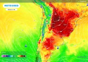 Pronóstico del tiempo en Argentina: fin de semana largo con calor extremo y alertas por tormentas en 6 provincias