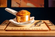 Bourbon Steak at Disney has neat service, nice bites