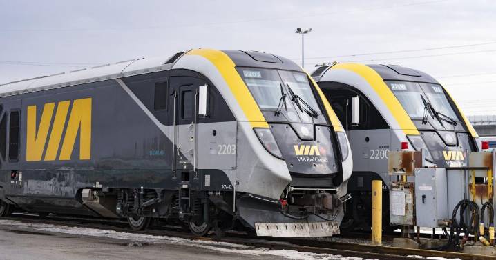 Via Rail passengers stranded after overnight train failures