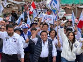 José Luna promete “levantar la economía al 7%” y ofrece un plan anticrimen con Fuerzas Armadas integradas