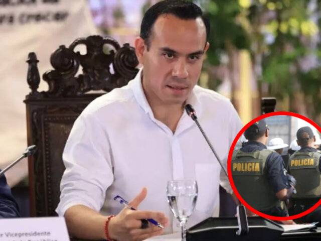 Jerí anuncia adquisición de armas, chalecos y vehículos tácticos para la PNP