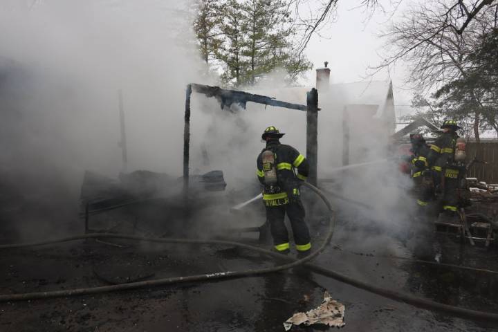 4 people injured, 1 dog killed in Indy house fire caused by space heater