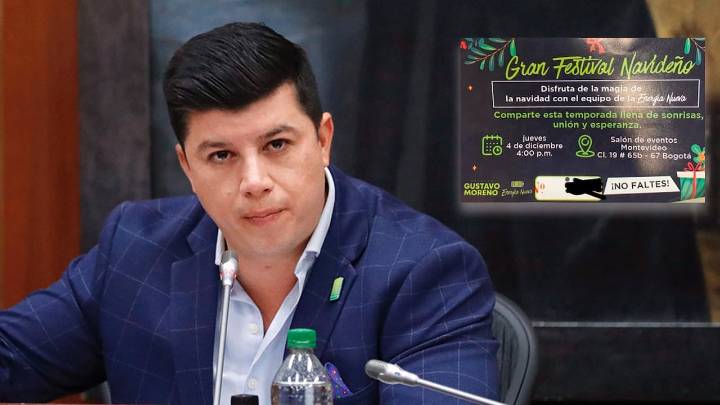 La fiesta del senador Gustavo Moreno con contratistas de la Unidad de Víctimas; la Procuraduría tiene la lupa encima