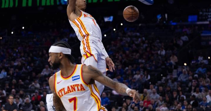 40-point special: Jalen Johnson leads Hawks to double OT win over 76ers