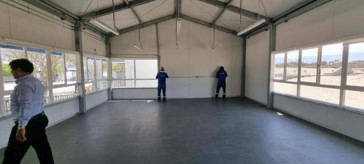 MINEDU invierte más de 11 millones de soles en mantenimiento de aulas modulares en colegios de Lima