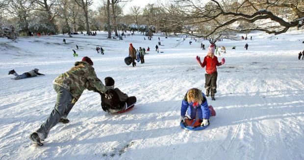 Best sledding spots in Richmond, Va.