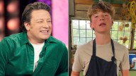 Jamie Oliver's lookalike son Buddy, 15, is head and shoulders above mum Jools