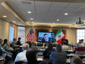 Diputado Octavio Borunda participa en la 92ª Reunión del Comité Binacional de la Cuenca Atmosférica Paso del Norte