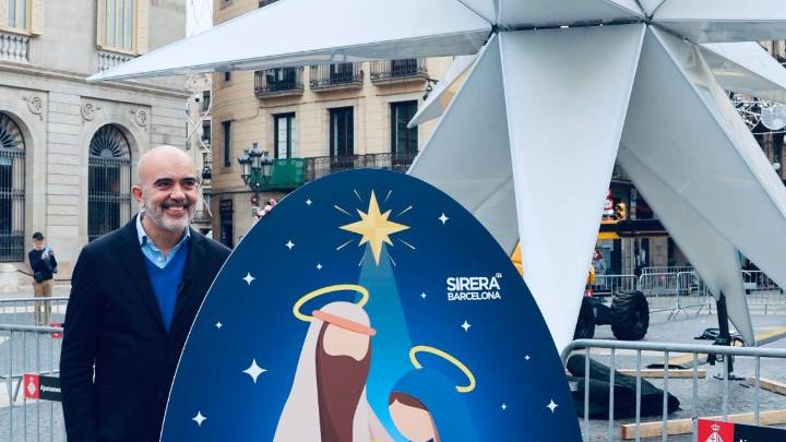 Collboni prohíbe al PP instalar un pesebre en la plaza Sant Jaume