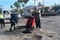 Servicios Públicos de La Paz atiende 66 reportes y elimina más de 700 baches en vialidades principales