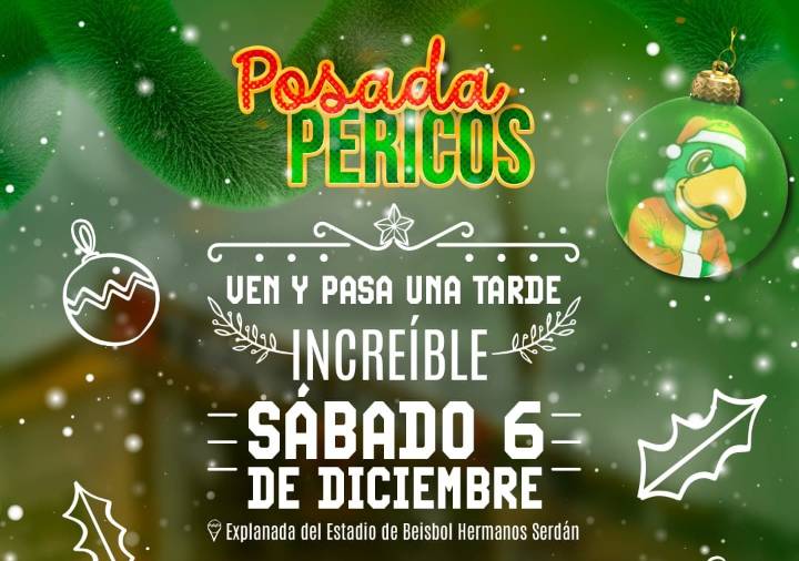 Pericos de Puebla celebrará su tradicional posada navideña este 6 de diciembre en el Hermanos Serdán