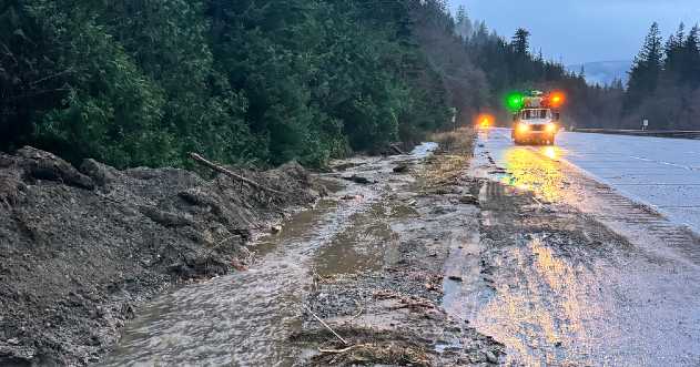 Storm systems bring heavy rain to the Pacific Northwest and a wintry mix to the Upper Midwest